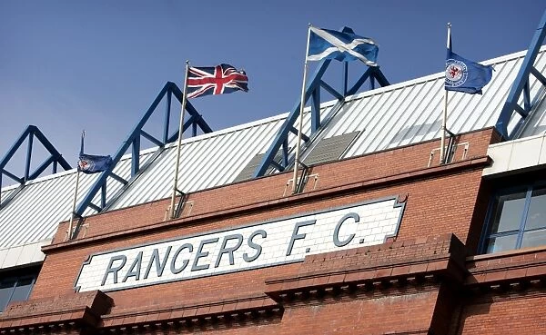 Glory Days at Ibrox: Scottish Cup Victory 2003 - Flags Flying High