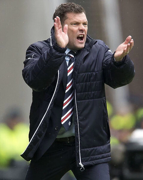 Graeme Murty Reacts: Rangers Victory in Scottish Cup Final at Ibrox Stadium (2003)