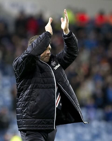 Graeme Murty Salutes Ibrox Fans: Rangers vs Aberdeen, Ladbrokes Premiership
