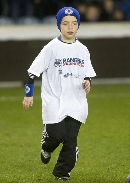 Half-Time Spectacle: Young Rangers Star at Ibrox