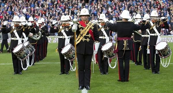Half Time Triumph: The Royal Marines Band's Epic Performance at Ibrox Stadium (Scottish Cup Victory, 2003)