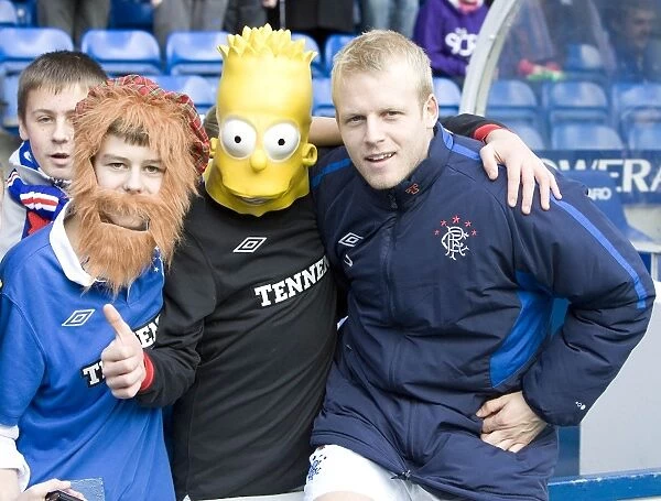Halloween Showdown at Ibrox: Rangers vs Inverness Caley Thistle - Steven Naismith's Spooktacular Encounter with Willie and Bart Simpson