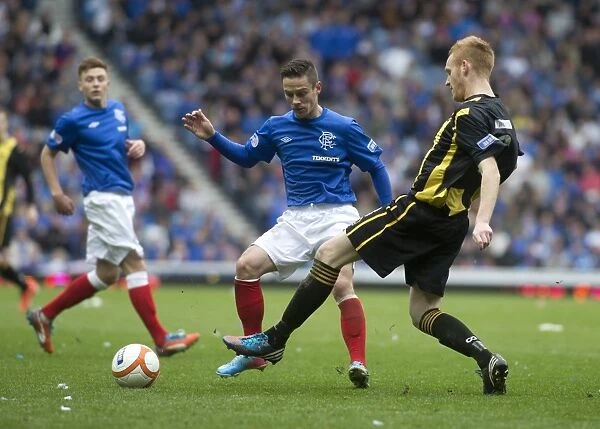 Ian Black Scores the Winning Goal: Rangers 1-0 Berwick Rangers at Ibrox Stadium, Scottish Third Division