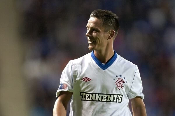 Ian Black Scores the Winning Goal: Rangers Triumphs over Falkirk in Ramsden's Cup Second Round