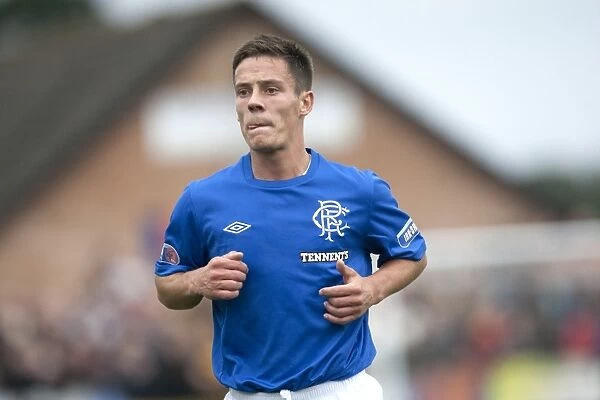 Ian Black's Determined Performance: A Scoreless Battle in Scottish Third Division - Rangers at Annan Athletic