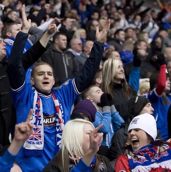 Ibrox Explodes in Triumph: Rangers Thrilling 1-0 Victory Over Celtic (Clydesdale Bank Premier League)