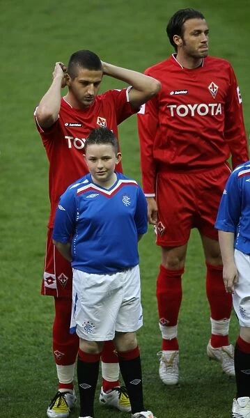 Ibrox Mascots: 0-0 Stalemate in UEFA Cup Semi-Final 1st Leg Between Rangers and ACF Fiorentina (Rangers Advance 2-4 on Penalties)