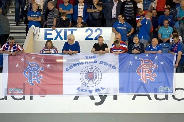 Ibrox Showdown: Rangers Fans United - A Sea of Passion (1-1) Against Hearts