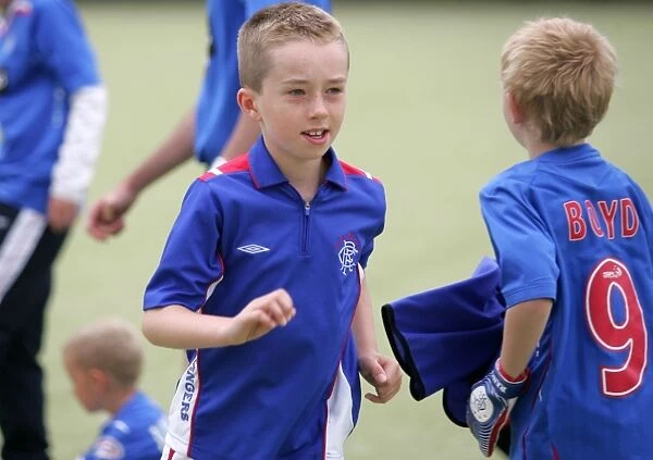 Igniting Passion for Soccer: Rangers Football Club at Dumbarton Kids Soccer Schools