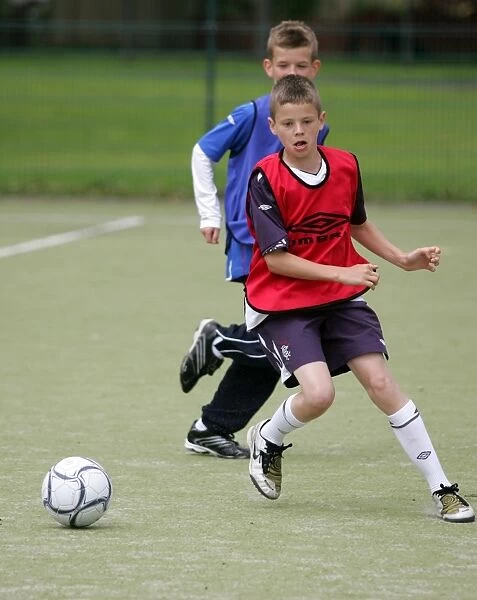 Igniting Soccer Passion: Rangers Football Club's Dumbarton Kids Soccer Roadshow