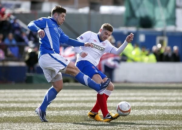 Intense Face-Off: Kyle Hutton vs Jamie Winter - Scoreless Battle in Scottish Third Division: Montrose 0-0 Rangers