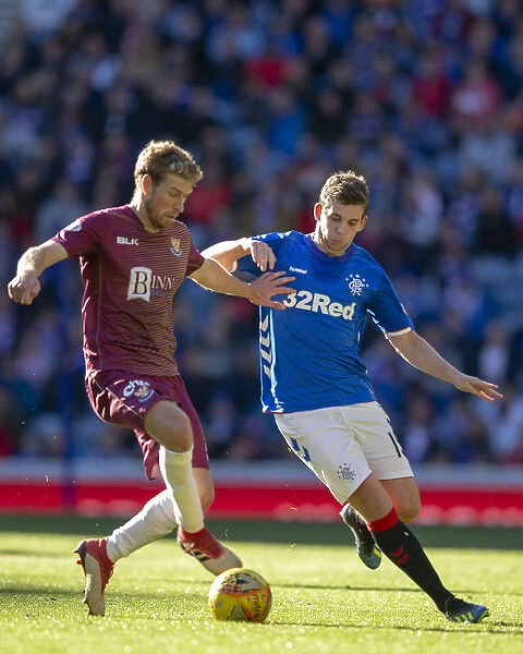 Intense Rangers vs St. Johnstone Clash: Flanagan Chases Wotherspoon at Ibrox Stadium