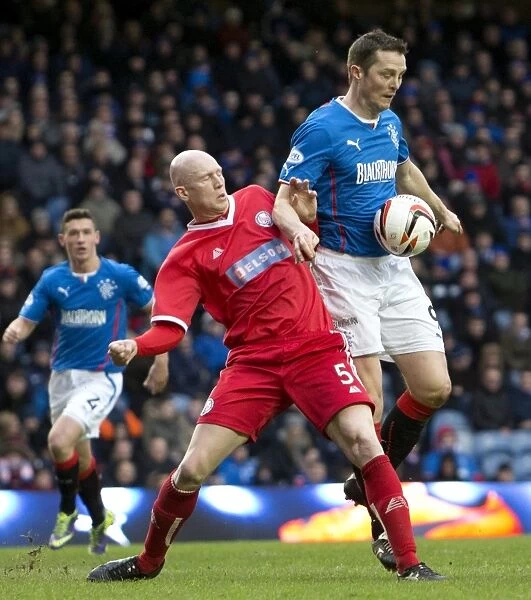 Intense Rivalry: The Epic Battle Between Jon Daly and Gerry McLauchlan for the Scottish Cup Ball at Ibrox Stadium (2003)