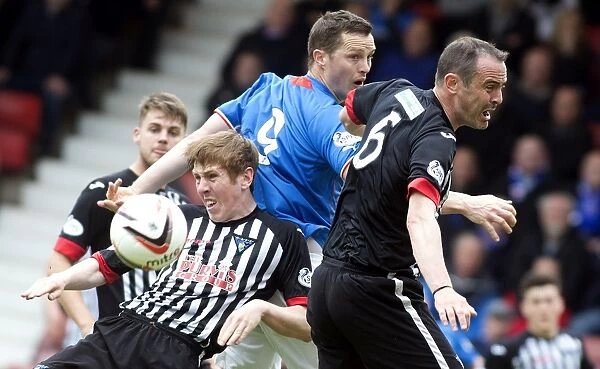 Intense Rivalry: The Epic Clash Between Rangers Jon Daly and Dunfermline's John Potter in the 2003 Scottish Cup