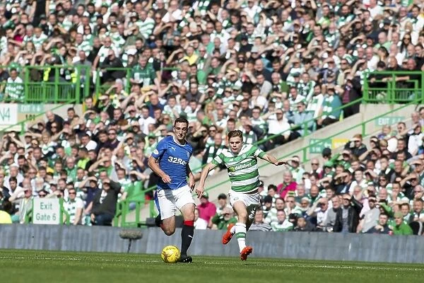 Intense Rivalry: Lee Wallace vs James Forrest - A Clash of Champions: Rangers vs Celtic (2003) - Glasgow Football Titans Battle for Scottish Cup Supremacy