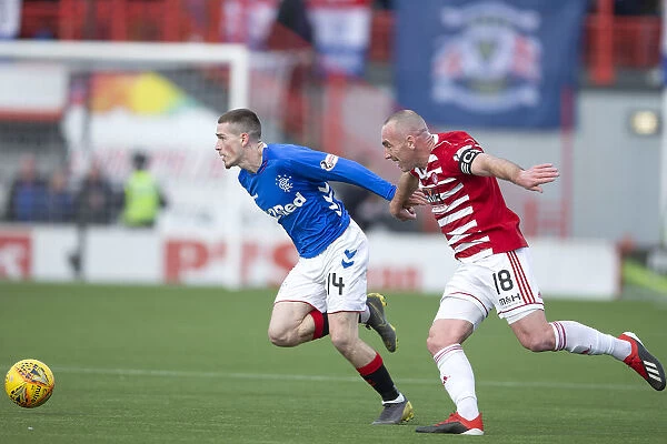 Intense Rivalry: Ryan Kent vs Darian MacKinnon Clash in Scottish Premiership - Rangers vs Hamilton Academical