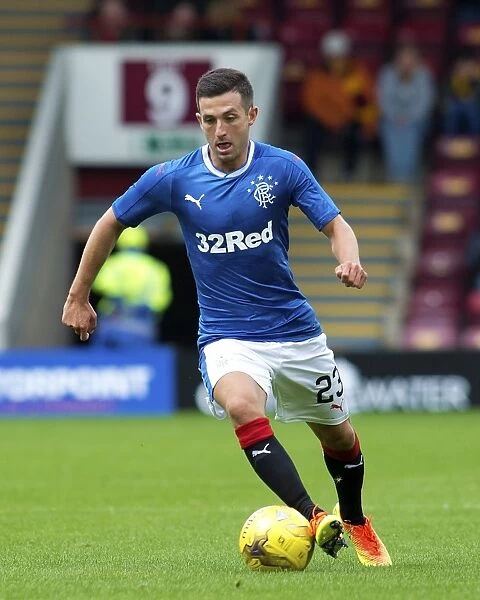 Jason Holt in Action: Motherwell vs Rangers - Betfred Cup Clash at Fir Park