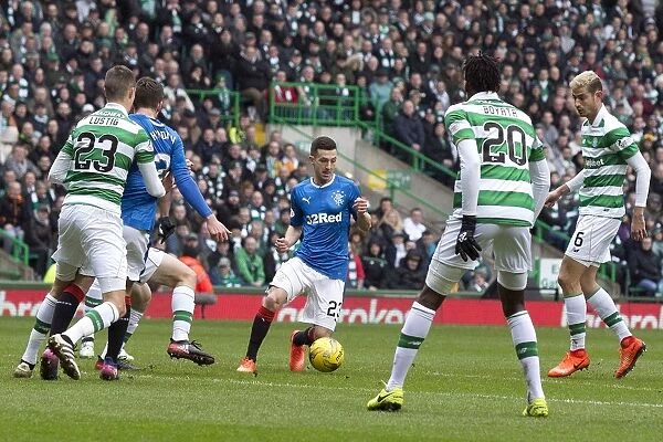 Jason Holt at Celtic Park: Intense Rivalry - Ladbrokes Premiership Clash between Rangers and Celtic (Scottish Cup Champions 2003)