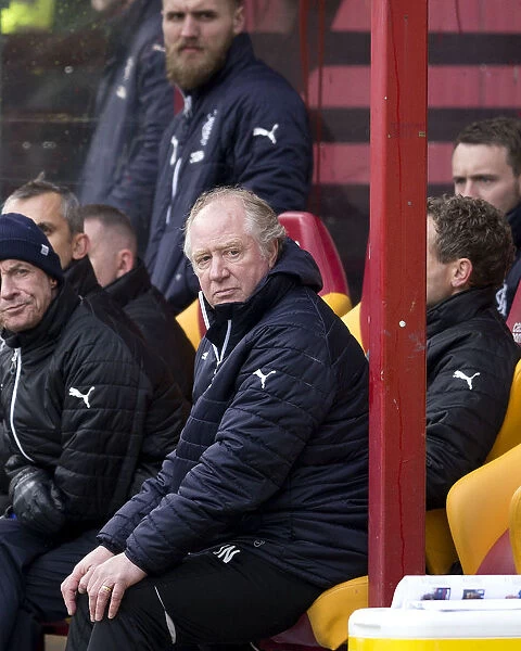 Jimmy Nicholl: Rangers Assistant Manager at Fir Park during Motherwell Clash (Scottish Cup Winning Year 2003)