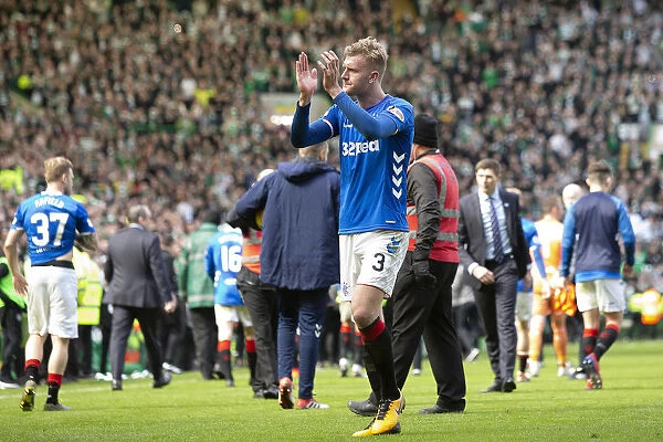 Joe Worrall's Heartfelt Applause: Celtic Park, Scottish Premiership Clash Between Rangers