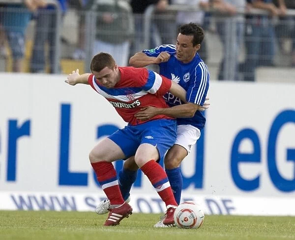 John Fleck vs. Florian Ruter: A Clash in Pre-Season Friendly - Rangers 0-1 Sportfreunde Lotte