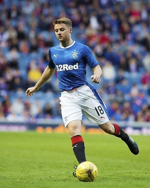 Jordan Rossiter in Action: Betfred Cup Match at Ibrox Stadium