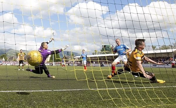 Kenny Miller Scores First Goal for Rangers in Championship Match at Alloa Athletic's Indodrill Stadium