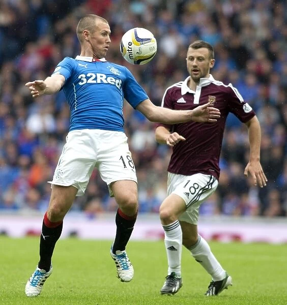 Kenny Miller's Dominance: Rangers vs Hearts at Ibrox Stadium in the SPFL Championship