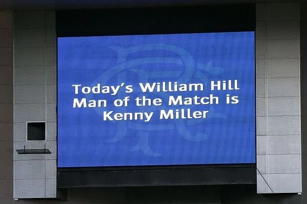 Kenny Miller's Double Strike and Man of the Match Performance in Rangers Scottish Cup Victory over Motherwell (2003)