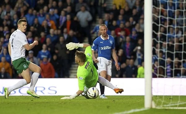 Kenny Miller's Dramatic Goal: Rangers Secure Scottish Premiership Play-Off Semi-Final Victory at Ibrox Stadium (2003 Scottish Cup Win)