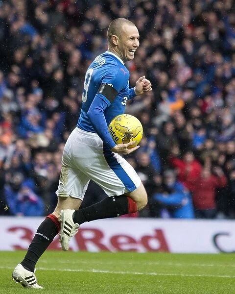 Kenny Miller's Thrilling Goal: Rangers Scottish Premiership Victory over Celtic at Ibrox Stadium (2003 Scotty Cup Win)