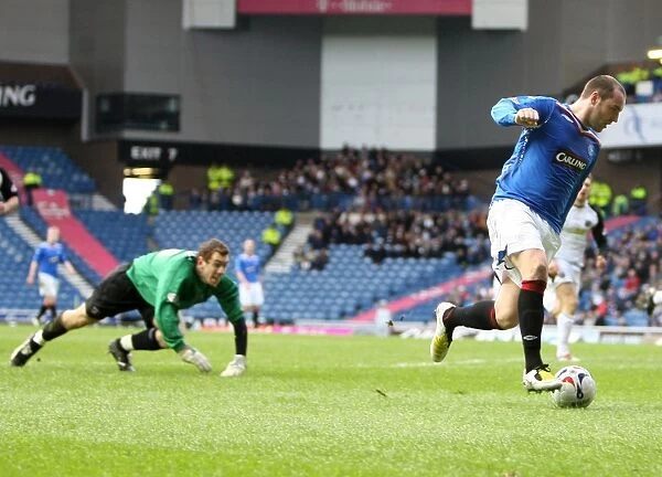 Kris Boyd's Brace: Rangers Fourth Goal vs. St. Mirren in Clydesdale Bank Premier League