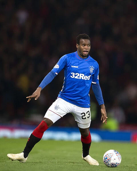 Lassana Coulibaly of Rangers in Betfred Cup Semi-Final Action against Aberdeen at Hampden Park (Scottish Cup Champion 2003)