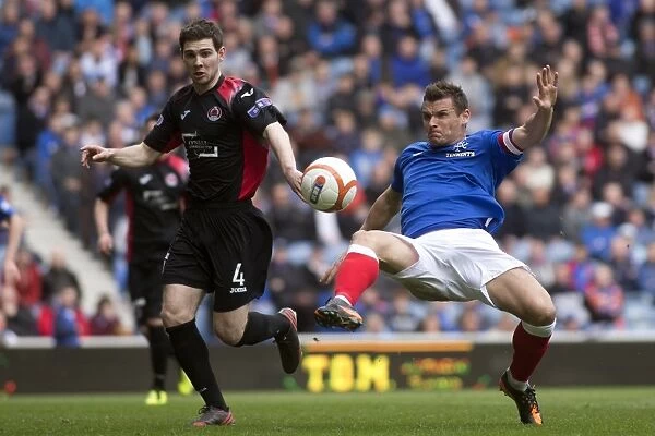Lee McCulloch Scores the Second Goal: Rangers 4-2 Victory over Clyde at Ibrox Stadium (Scottish Third Division)
