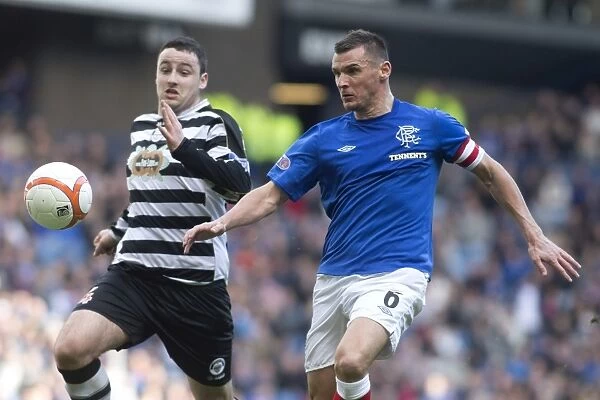 Lee McCulloch Scores the Winning Goal: Rangers Triumph over East Stirlingshire (3-1) in the Irn-Bru Cup at Ibrox Stadium