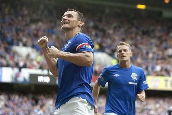 Lee McCulloch's Thrilling First Goal: Rangers 5-1 Triumph over Elgin City at Ibrox Stadium