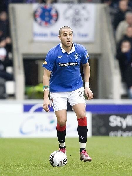 Madjid Bougherra Scores the Winning Goal for Rangers against St Mirren in the Scottish Premier League