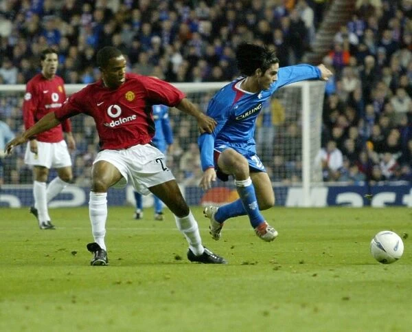 Manchester United Triumphs Over Rangers: 22 / 10 / 03 (Rangers 0-1 Manchester United)