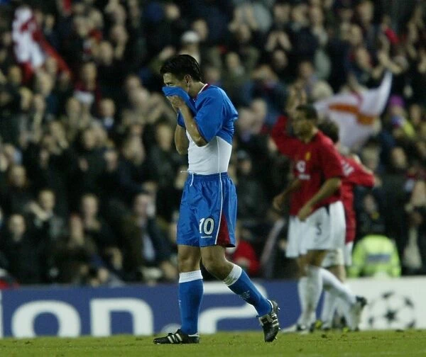 Manchester United's 1-0 Victory Over Rangers (22 / 10 / 03)