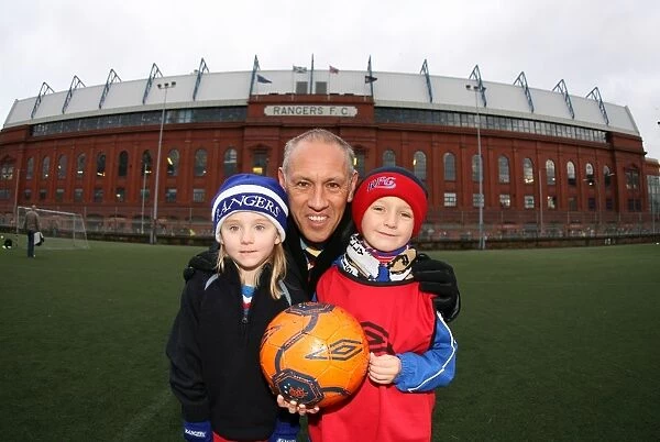 Mark Hateley's Visit to Ibrox: Rangers Lead 2-0 against Kilmarnock in the Clydesdale Bank Premier League