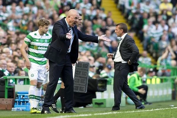 Mark Warburton at Celtic Park: 2003 Scottish Cup Clash between Rangers and Celtic