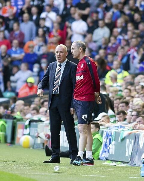 Mark Warburton and Davie Weir Lead Rangers at Celtic Park: 2003 Scottish Cup Champions Clash