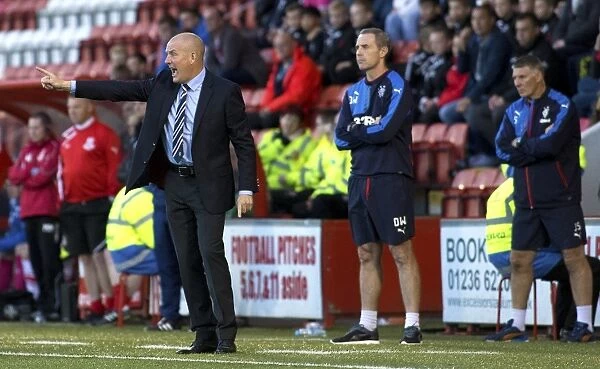 Mark Warburton Driving Rangers Forward in League Cup Showdown at Airdrieonians Excelsior Stadium