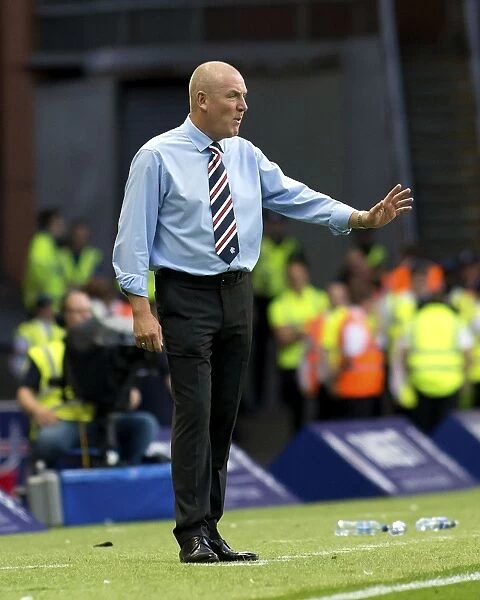 Mark Warburton at the Helm: Betfred Cup Clash between Rangers and Annan Athletic at Ibrox Stadium