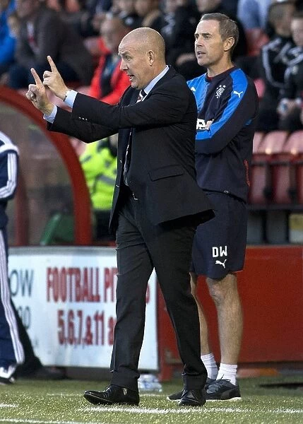 Mark Warburton Leads Rangers in League Cup Battle at Airdrieonians Excelsior Stadium