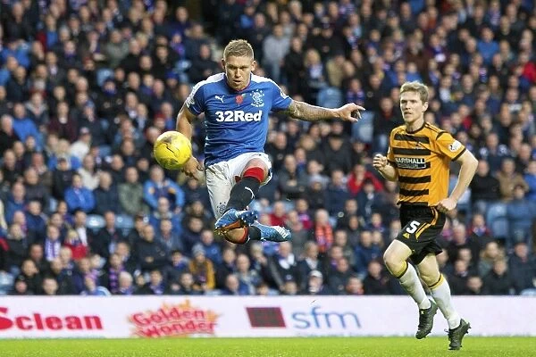 Martyn Waghorn Scores Double: Rangers Victory Over Alloa Athletic in Ladbrokes Championship at Ibrox Stadium
