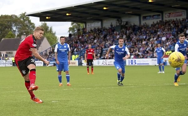 Martyn Waghorn Scores Inaugural Penalty for Rangers at Palmerston Park