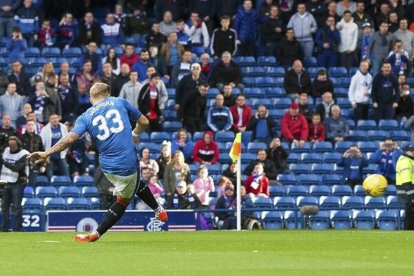 Martyn Waghorn Scores Penalty: Rangers Betfred Cup Triumph at Ibrox Stadium vs Stranraer