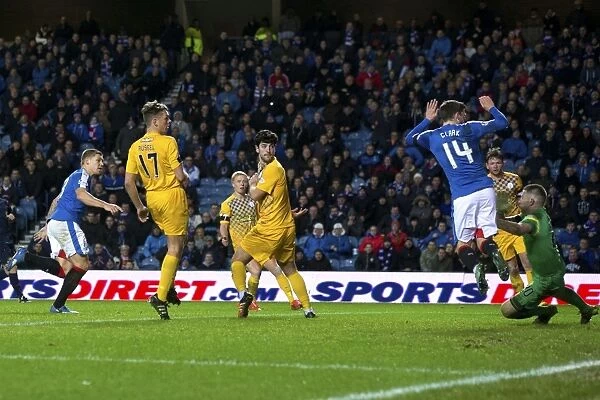 Martyn Waghorn Scores for Rangers in Championship Match against Greenock Morton at Ibrox Stadium