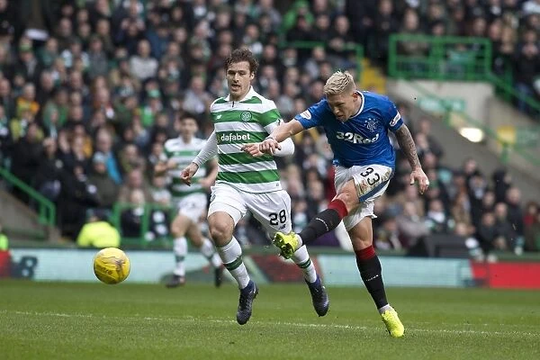 Martyn Waghorn's Agonizing Miss: Celtic vs Rangers, Ladbrokes Premiership